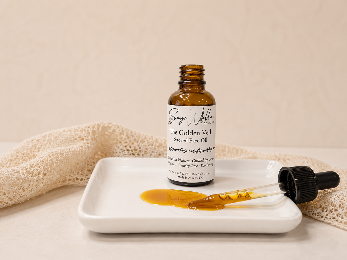 Golden Veil | Age-Defying Sacred Face Oil