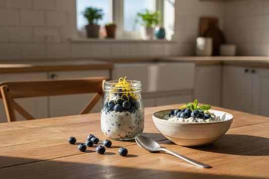 Blueberry Lemon Overnight Oats