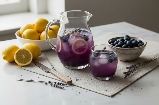 Lavender Blueberry Lemonade