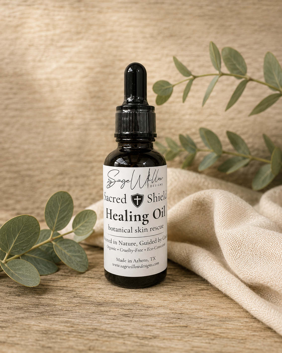 Sacred Shield Healing Oil