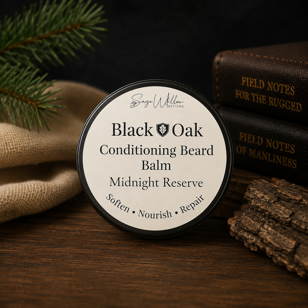 Black Oak Conditioning Beard Balm