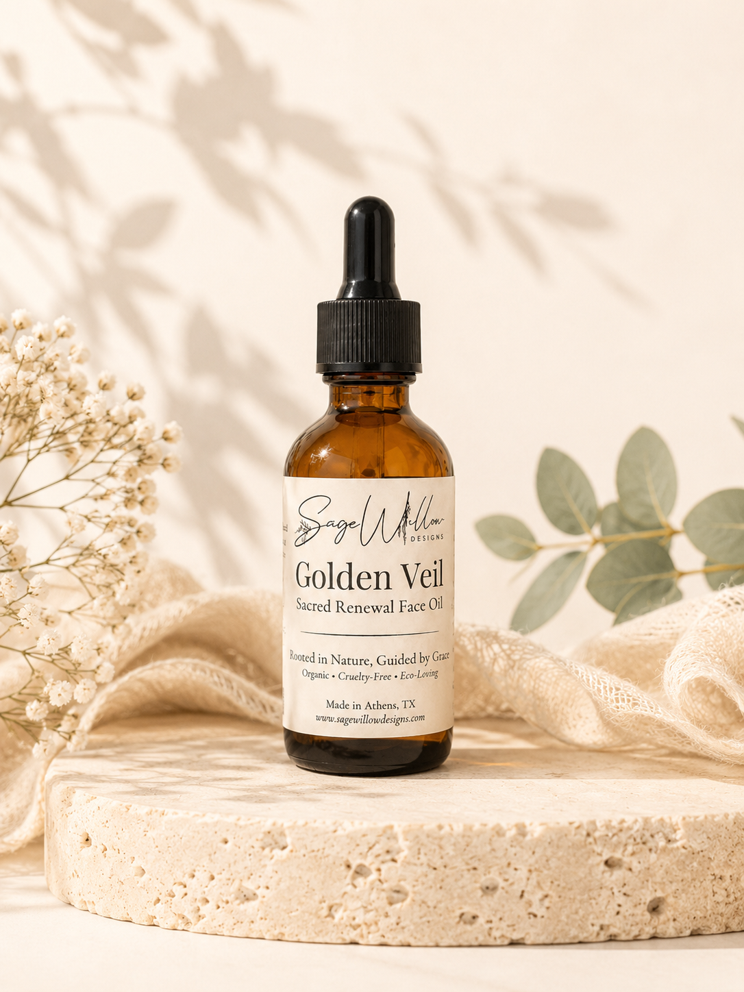 Golden Veil | Age-Defying Sacred Face Oil