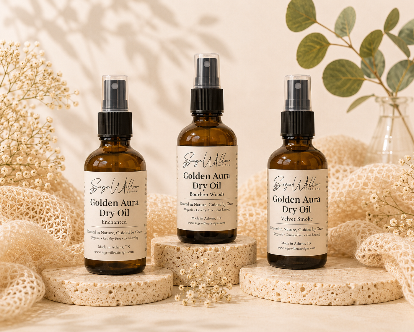 Golden Aura Dry Body Oil