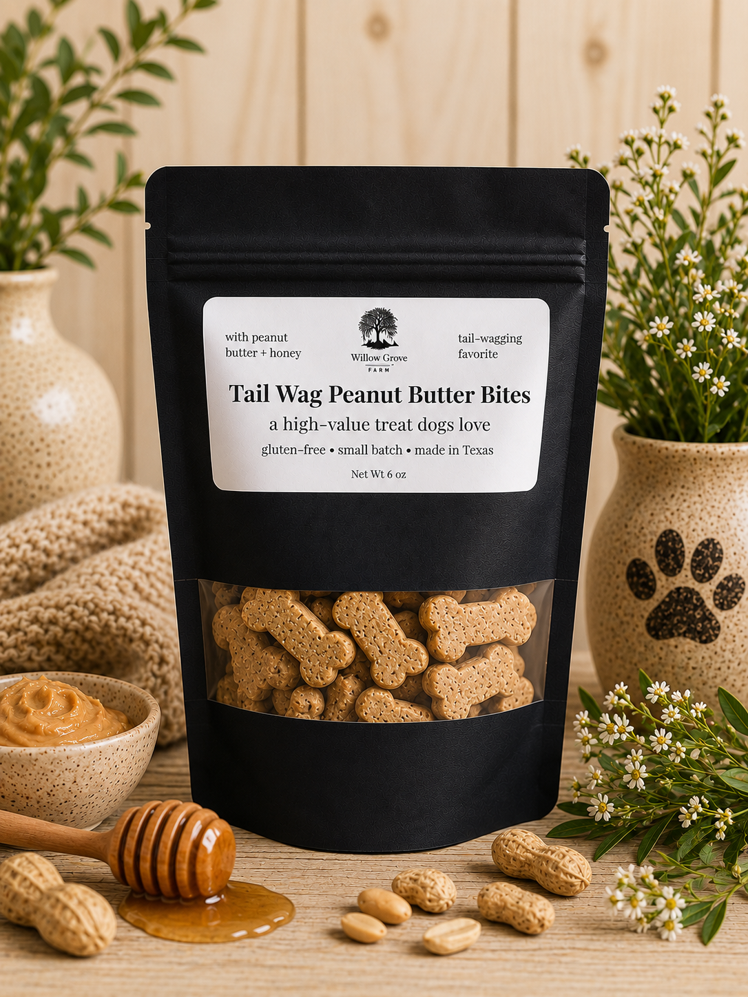 Tail Wag Peanut Butter Bites™