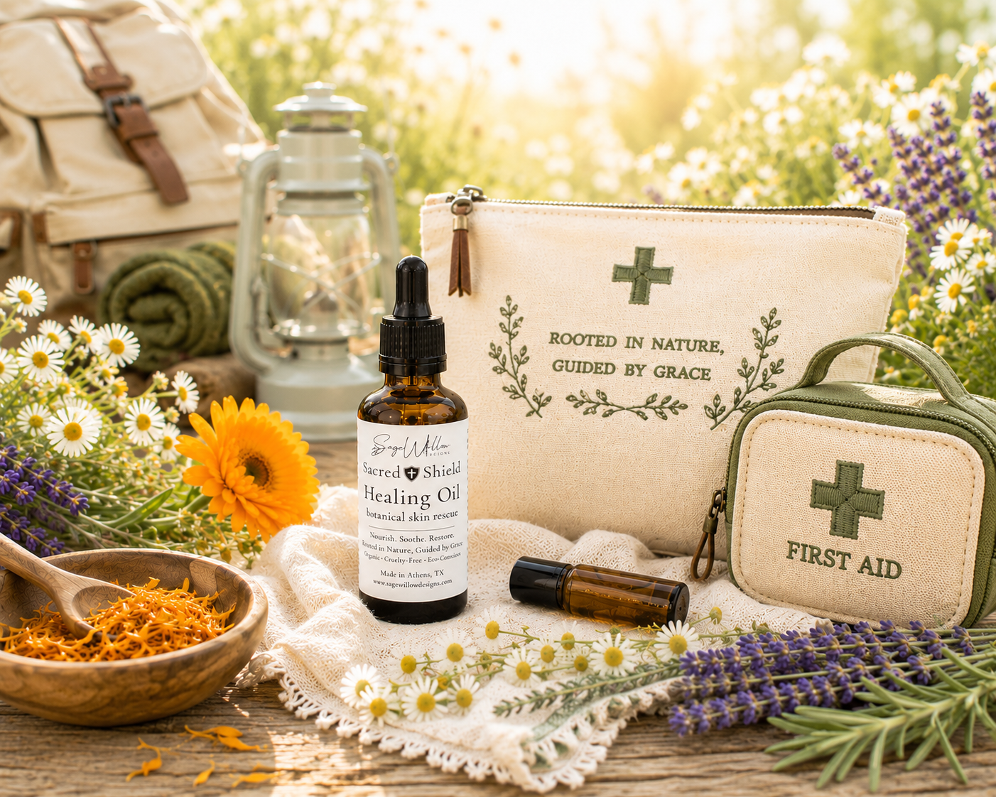 Sacred Shield Healing Oil