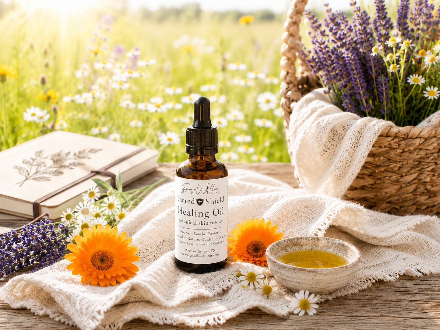 Sacred Shield Healing Oil